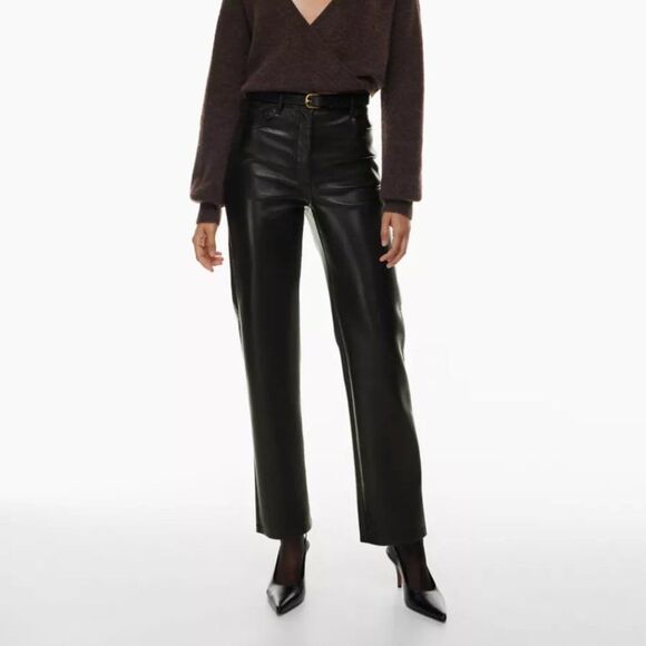 Aritzia Pants - ARITZIA Wilfred Melina Vegan Leather Pant